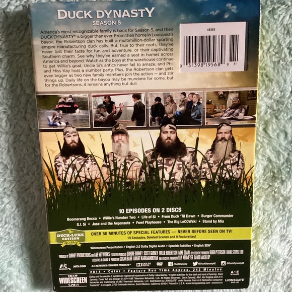 Duck Dynasty Set Of 3 A&E Seasons 1-5 TV Series Edition DVD DVD’S - Picture 5 of 5